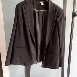 Black suit jacket